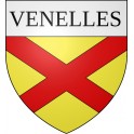 Stickers coat of arms Venelles adhesive sticker