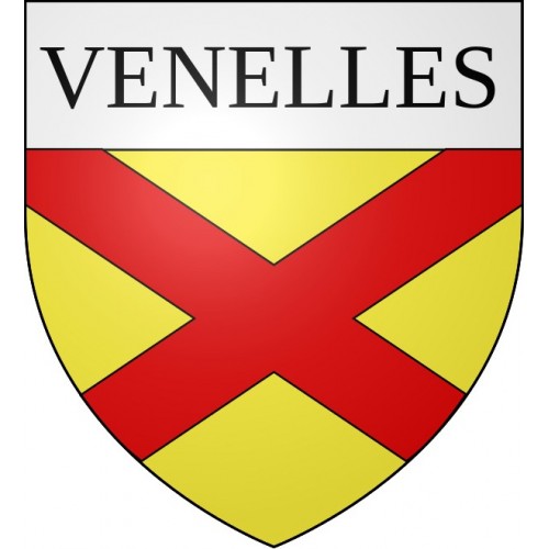 Stickers coat of arms Venelles adhesive sticker