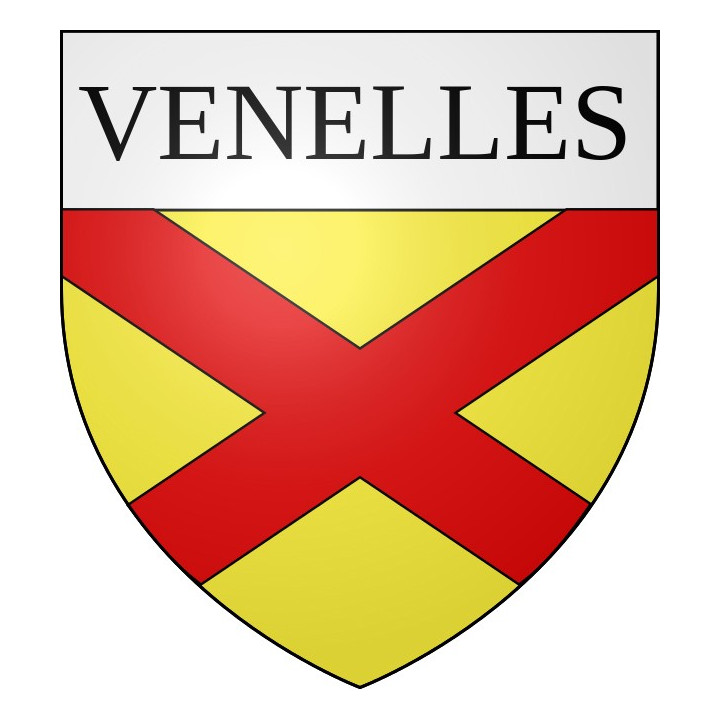 Venelles Sticker wappen, gelsenkirchen, augsburg, klebender aufkleber