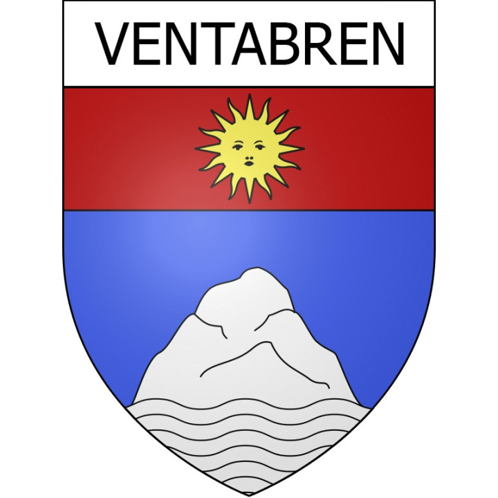Ventabren 13 ville Stickers blason autocollant adhésif