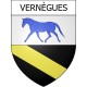Vernègues Sticker wappen, gelsenkirchen, augsburg, klebender aufkleber