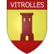 Stickers coat of arms Vitrolles adhesive sticker