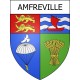 Amfreville Sticker wappen, gelsenkirchen, augsburg, klebender aufkleber