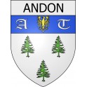 andon 06 ville Stickers blason autocollant adhésif