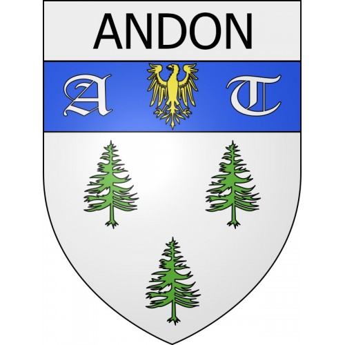 andon 06 ville Stickers blason autocollant adhésif