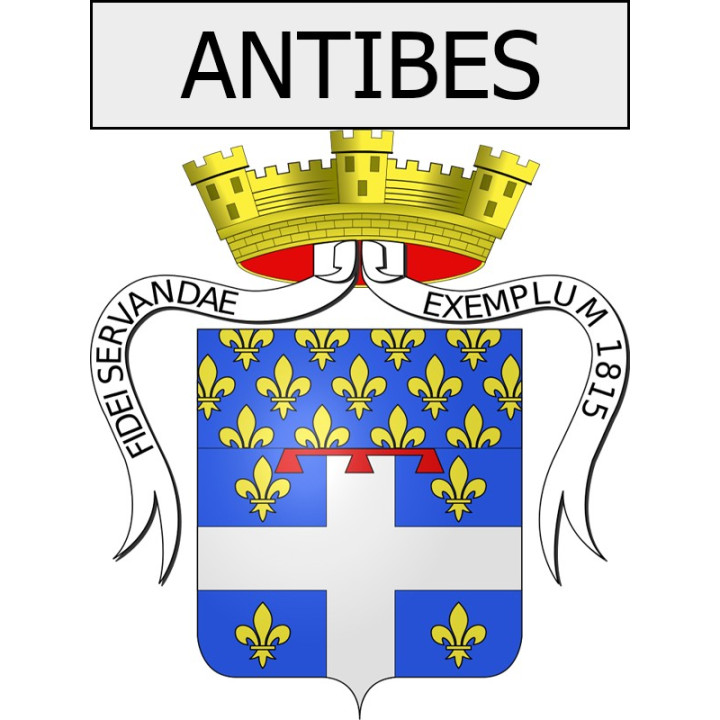 Stickers coat of arms Viviers adhesive sticker