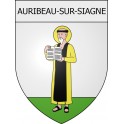 auribeau-sur-siagne 06 ville Stickers blason autocollant adhésif