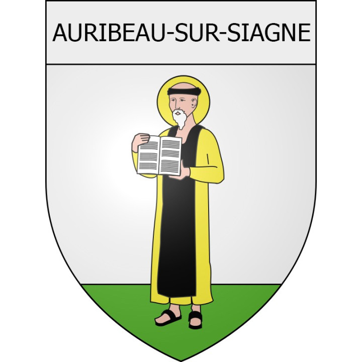 auribeau-sur-siagne 06 ville Stickers blason autocollant adhésif
