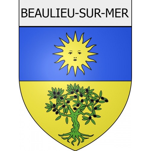 Pegatinas escudo de armas de Viviers adhesivo de la etiqueta engomada