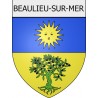 beaulieu-sur-mer 06 ville Stickers blason autocollant adhésif