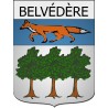 belvédère 06 ville Stickers blason autocollant adhésif