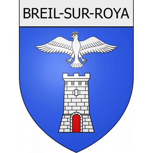 breil-sur-roya 06 ville Stickers blason autocollant adhésif