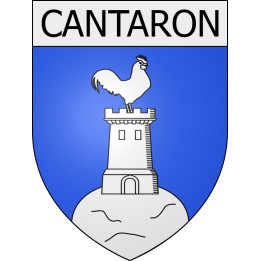 cantaron 06 ville Stickers blason autocollant adhésif