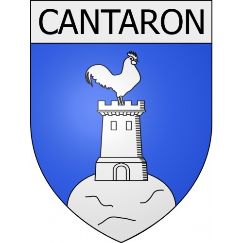 cantaron 06 ville Stickers blason autocollant adhésif