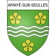 Stickers coat of arms Amayé-sur-Seulles adhesive sticker