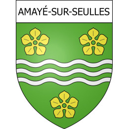 Stickers coat of arms Amayé-sur-Seulles adhesive sticker