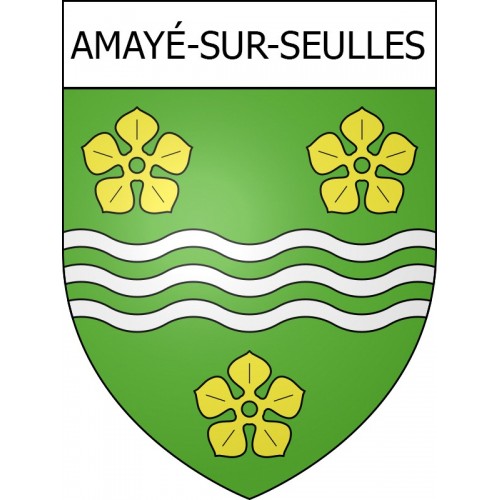 Amayé-sur-Seulles Sticker wappen, gelsenkirchen, augsburg, klebender aufkleber