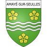 Stickers coat of arms Amayé-sur-Seulles adhesive sticker