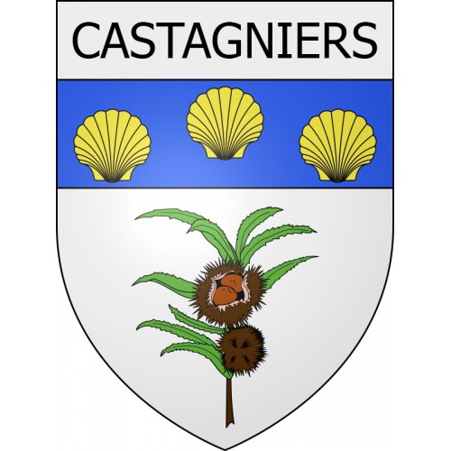 castellar 06 ville Stickers blason autocollant adhésif