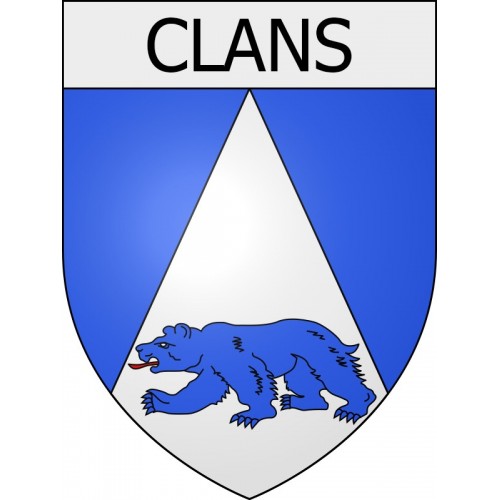 clans 06 ville Stickers blason autocollant adhésif