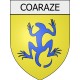 coaraze 06 ville Stickers blason autocollant adhésif