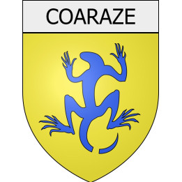 coaraze 06 ville Stickers blason autocollant adhésif