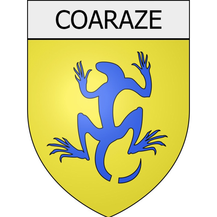 Stickers coat of arms Viviers adhesive sticker