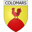Pegatinas escudo de armas de Viviers adhesivo de la etiqueta engomada