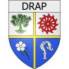 Viviers Sticker wappen, gelsenkirchen, augsburg, klebender aufkleber