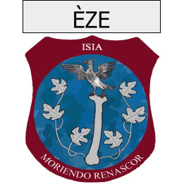 èze 06 ville Stickers blason autocollant adhésif