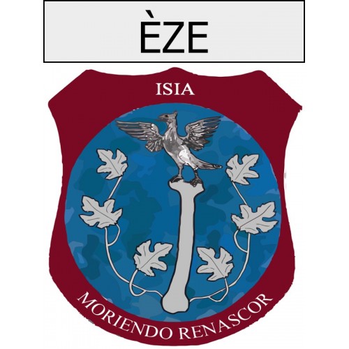 èze 06 ville Stickers blason autocollant adhésif