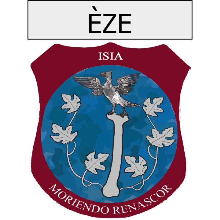 Stickers coat of arms Viviers adhesive sticker