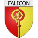 falicon 06 ville Stickers blason autocollant adhésif