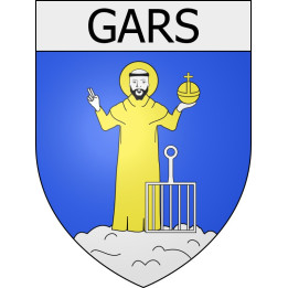 Viviers Sticker wappen, gelsenkirchen, augsburg, klebender aufkleber