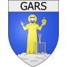 Viviers Sticker wappen, gelsenkirchen, augsburg, klebender aufkleber