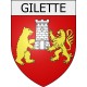 gilette 06 ville Stickers blason autocollant adhésif