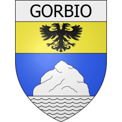 gorbio 06 ville Stickers blason autocollant adhésif