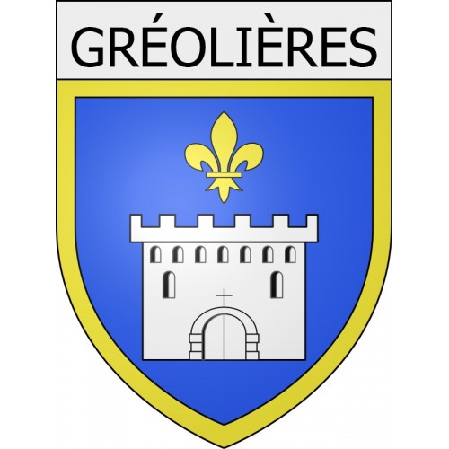 Stickers coat of arms Viviers adhesive sticker