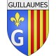 guillaumes 06 ville Stickers blason autocollant adhésif
