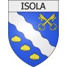 isola 06 ville Stickers blason autocollant adhésif
