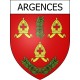 Adesivi stemma Argences adesivo