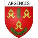 Argences 14 ville Stickers blason autocollant adhésif