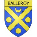 Stickers coat of arms Balleroy adhesive sticker