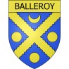 Adesivi stemma Balleroy adesivo