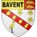 Bavent 14 ville Stickers blason autocollant adhésif