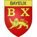 Stickers coat of arms Bayeux adhesive sticker