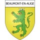 Beaumont-en-Auge Sticker wappen, gelsenkirchen, augsburg, klebender aufkleber