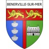 Stickers coat of arms Benerville-sur-Mer adhesive sticker