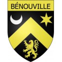 Pegatinas escudo de armas de Bénouville adhesivo de la etiqueta engomada