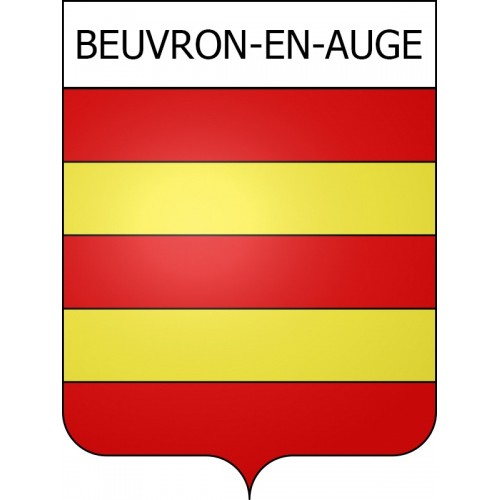 Adesivi stemma Beuvron-en-Auge adesivo